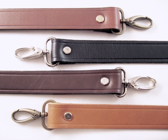 Replacement Leather Straps for Purses | QisaBags Brown