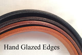 Finished Leather Strips Blanks Strips for Crafts 9-10 oz.  7 widths & 4 colors