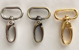1 in. Genuine Leather Shoulder Purse Handbag Replacement Strap w/Rings - Choice of 4 Colors