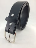 1.5 in. Thick Leather Casual-Work Belt 9-10 oz. Removable Buckle Belt w/Snaps 4 Colors