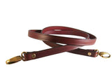 1/2 in. wide (13mm)  Leather Cross Body Replacement Strap for Bags - 4 Colors