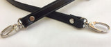 1/2" Genuine Cowhide Quality Leather Cross Body Handle Bag Replacement Strap NEW