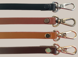 3/8 in. Skinny Narrow Leather Cross Body Hand Bag Replacement Strap