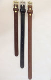 Adjustable Leather Strap Extenders Extensions for Bag Straps - 3 lengths - 4 widths