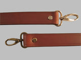 1 in. Brown Leather  handbag hand bag replacement handle shoulder purse black brown tan dark camera strap