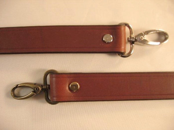 Leather Top Handle or Shoulder Strap Tapered 1.5 Middle 1 Ends 16