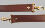 brown leather strap