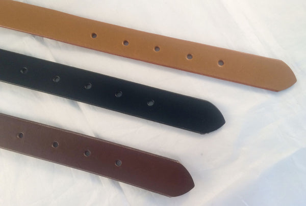 Purse/bag Strap Extender Leather 8 Length, .75 3/4 Inch Wide
