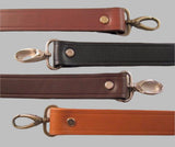 1 in. wide Leather shoulder handbag  purse replacement strap in 4 colors