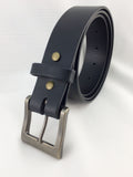 1.5" Top Grain 9-10 oz. VEG TANNED Work Casual Jeans Belt Snap-on Buckle 4 Colors