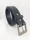 1.5" Top Grain 9-10 oz. VEG TANNED Work Casual Jeans Belt Snap-on Buckle 4 Colors