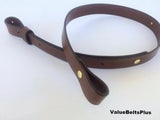 3/4 inch wide rifle, gun, carbine sling avialable in 4 colors, brown, black, chocolate or  tan 
