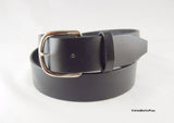 1.5 in. Thick Leather Casual-Work Belt 9-10 oz. Removable Buckle Belt w/Snaps 4 Colors