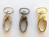 snap hooks gold-tone nickel antique brass