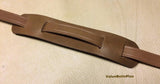 Cowhide Leather Replacement 12" Shoulder Pads Guitar Musical Insturment Straps