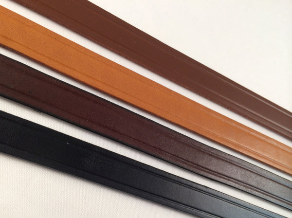 Leather strips, real leather strips, 3/4 leather strips - Colorway Arts