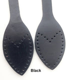 Black tote straps