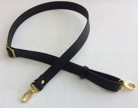 1 in. Leather Adjustable Convertible Slide Cross Body Purse Bag Strap -