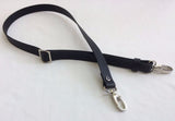 1 in. Leather Adjustable Convertible Slide Cross Body Purse Bag Strap - Choice of 3 colors Media 1 of 7