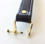Replacement leather handle black  briefcase
