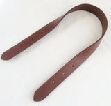 Brown Replacement strap for bags with buckle attachments