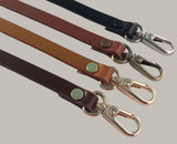3/8 in. Skinny Narrow Leather Cross Body Hand Bag Replacement Strap