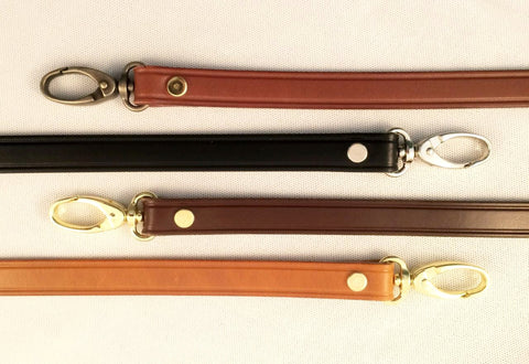 5/8 in. Cowhide Leather Crossbody Purse Bag Replacement Strap 6 Lengths