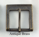 Choice of buckle style - Antique Brass