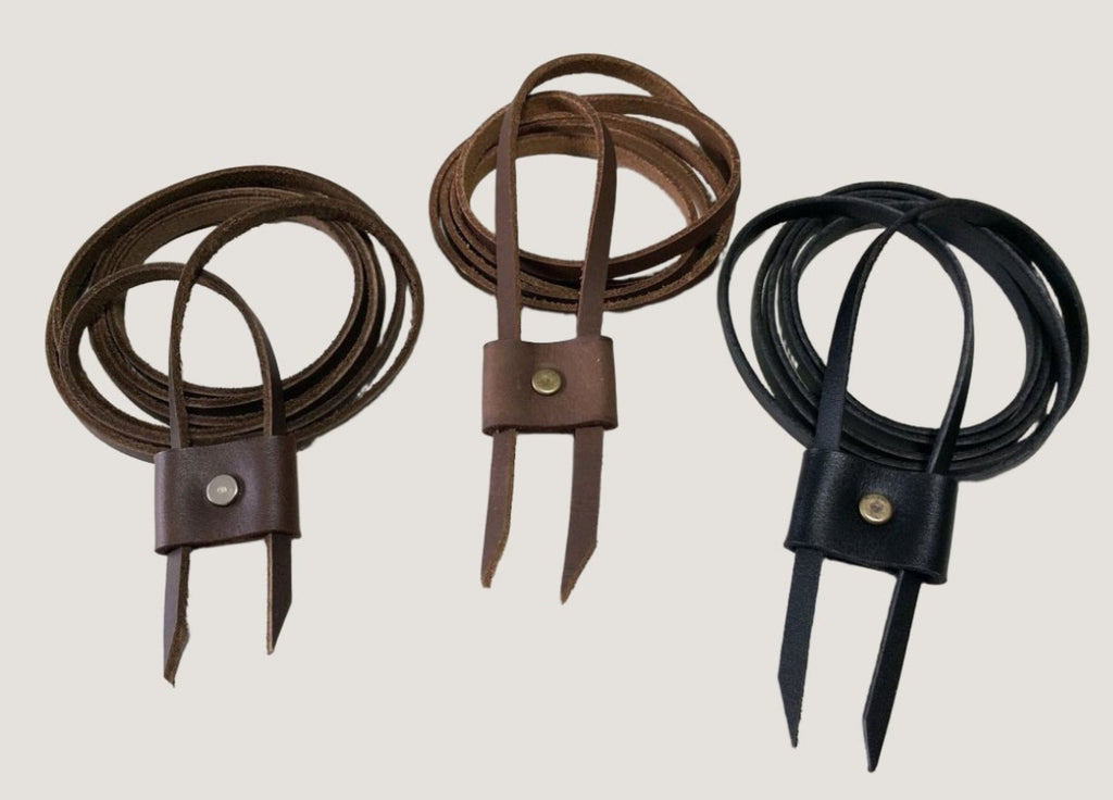 leather 1/4" stings bag, hoodie, jacket, hobo bag  purse drawstring