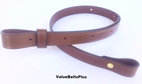 brown leather rifle gun sling valuebeltsplus