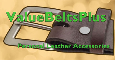 ValueBeltsPlus Leather Shoulder Pads for Purses and Bag Straps - 5 Colors - 3 Sizes Vachetta / 1/2 - 5/8 in.