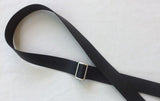 5/8" Leather Adjustable Convertible Slide Cross Body Bag Strap 3 colors