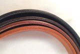 1 in.  Leather Handcrafted Men's Dress Belt w/Brass Snap on Buckle - 4 Colors