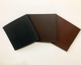 12"x12" 5-6 oz. Chrome Tanned Leather Craft DIY Pieces Panels Pre-cut 3 Colors