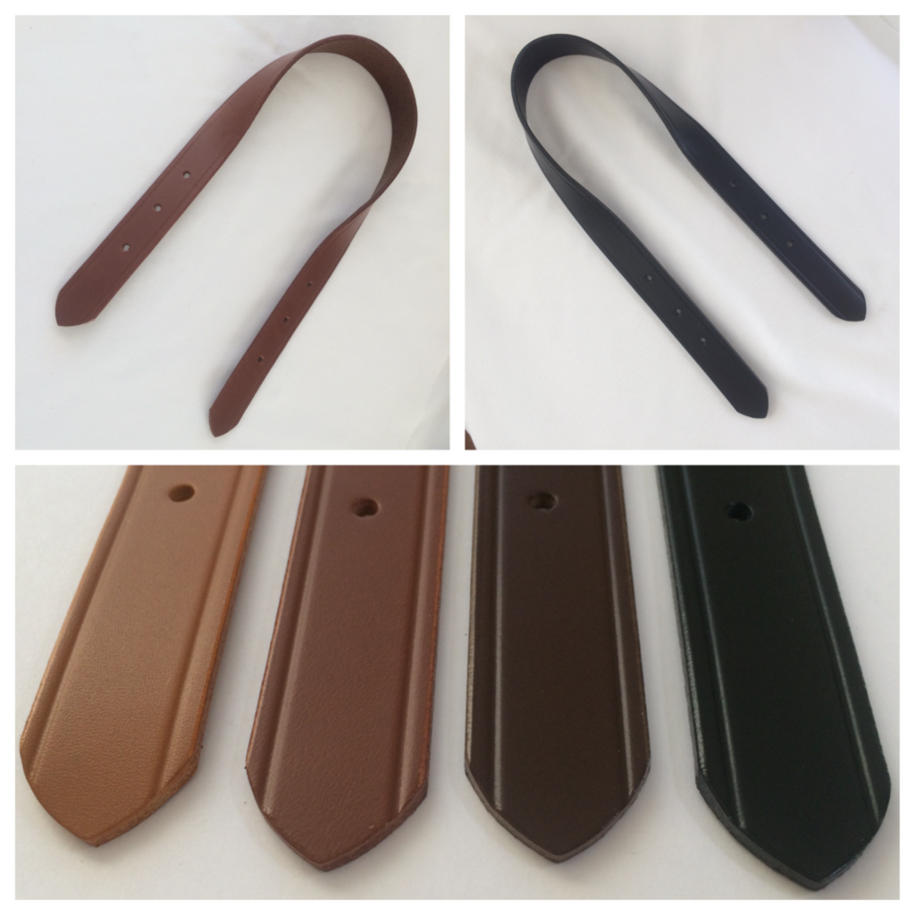 Leather Crossbody Shoulder Replacement Straps & Handles for Bags & Purses  with Buckles