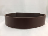 1.25 in. Veg Tanned Leather Belt Strap Strip Blank Crafts 9-10 oz. Choice of 4 colors