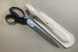 Photo of scissor case designed to fit 11-12 inch scissors similar to Wiss 221N or 22W