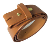 London Tan leather belt - ValueBeltsPlus Brand - thick leather - long lasting