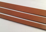1.25 in. Veg Tanned Leather Belt Strap Strip Blank Crafts 9-10 oz. Choice of 4 colors