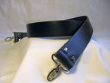 1.5" Sturdy Leather Adjustable Crossbody Luggage Bag Replacement Strap 6 lengths