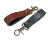 1 in. Heavy Duty Leather Belt Loop Key Fob Tool Keeper - Choice of colors