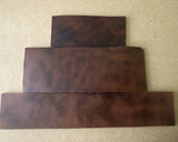 Antique Brown Leather  56" Strips Crafts DIY Projects 8-9 oz. - 6 Widths