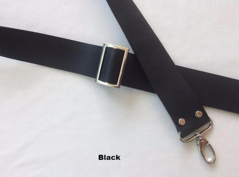 Dark Brown & Gold Strap for Bags - 1.5 Wide Nylon - Adjustable