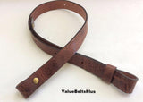 3/4 in. Antiqued Leather Rifle Gun Carbine Sling Strap Adjusts 30 in. - 42 in.