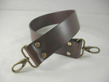 1.5 in. Cowhide Leather Cross body Purse Handbag Strap Extra Wide - 4 Colors