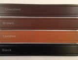Cowhide leather strip blank belt strap crafts black brown dark tan