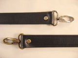 1 in. Black Leather handbag hand bag replacement handle shoulder purse strap 4 colors