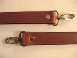 1 in. Brown Leather  handbag hand bag replacement handle shoulder purse black brown tan dark camera strap 