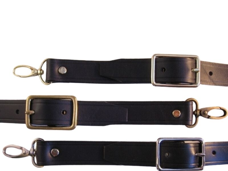 1.5 inch Leather Adjustable Cross Body Shoulder Strap – ValueBeltsPlus