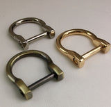 choice of hardware for handles made by valueBeltsPlus